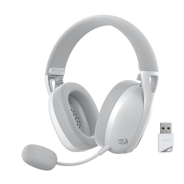 هدست بی سیم گیمینگ ردراگون Ire H848 Gray - تصویر 2
