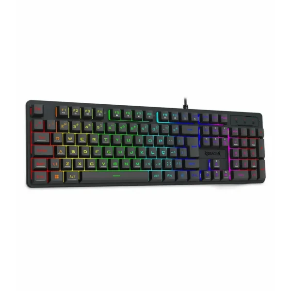 کیبورد گیمینگ ردراگون Netherbane K521 Rainbow - تصویر 2