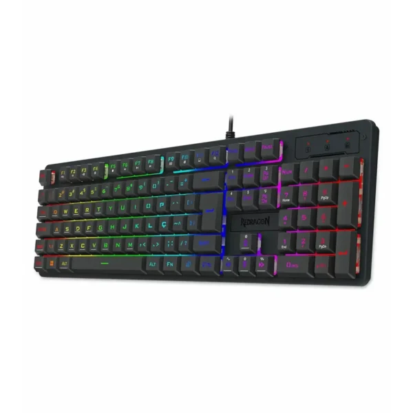 کیبورد گیمینگ ردراگون Netherbane K521 Rainbow - تصویر 3