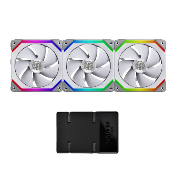 فن کیس لیان لی UNI Fan SL120 RGB White - تصویر 2