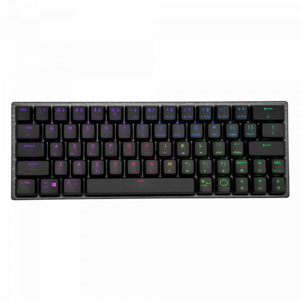 کیبورد بی سیم/باسیم مکانیکال گیمینگ کولر مستر SK622 SPACE GRAY