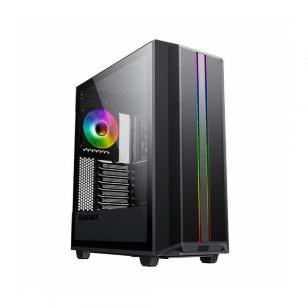 کیس گیمینگ گیم مکس Precision Black