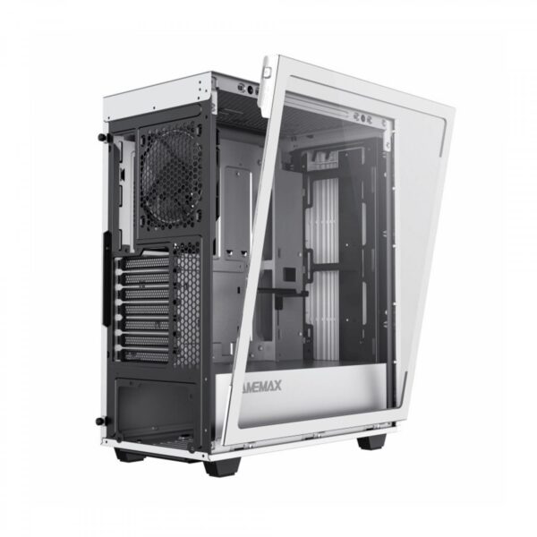 کیس گیمینگ گیم مکس Precision White - تصویر 6