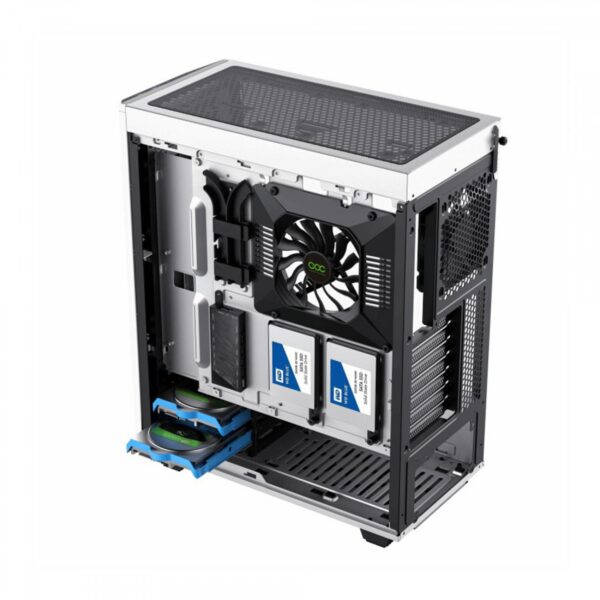 کیس گیمینگ گیم مکس Precision White - تصویر 7