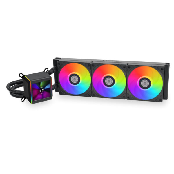 خنک کننده مایع پردازنده لیان لی GA II LCD 360 Black