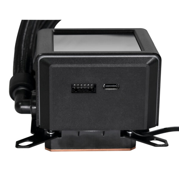 خنک کننده مایع پردازنده لیان لی GA II LCD 360 Black - تصویر 5