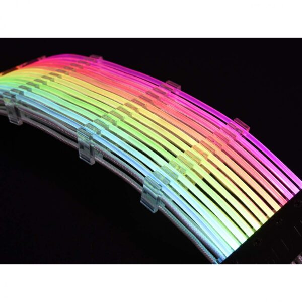 کابل اسلیو لیان لی STRIMER PLUS V2 RGB 24 pin - تصویر 3