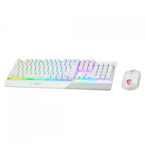 باندل کیبورد و موس گیمینگ ام اس آی VIGOR GK30 White - تصویر 2