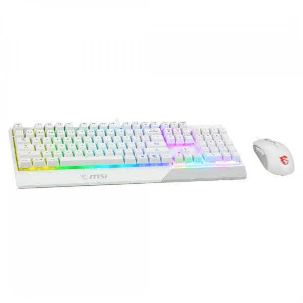 باندل کیبورد و موس گیمینگ ام اس آی VIGOR GK30 White - تصویر 3